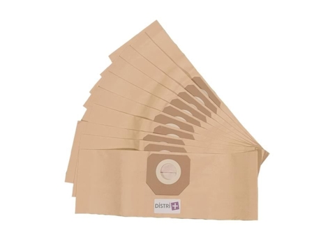 Saco de Aspirador Compatível com Cleanfix S05 Dimin Dulevo Magic 5 Fantom Promidi 50 P 100P Bolsa de 10 Sacos de Papel DISTRI