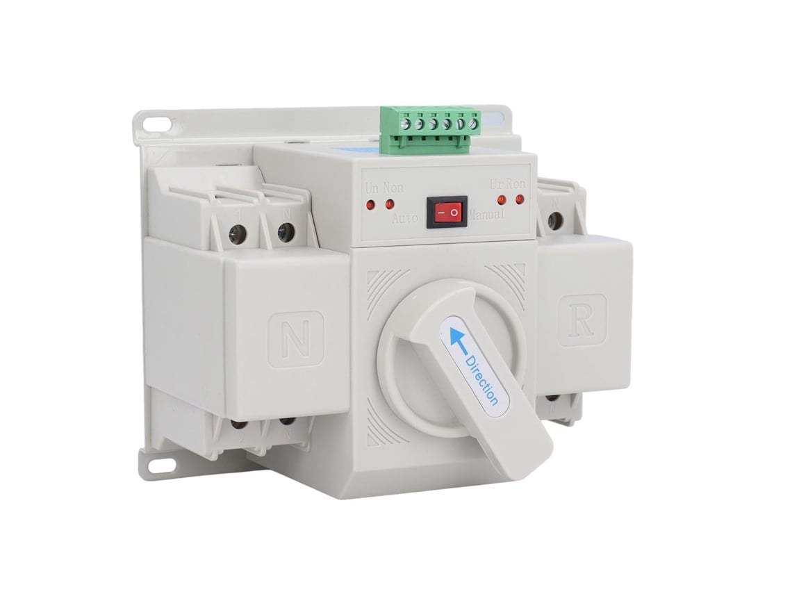 Conmutador De Transferência Automática 2p Ats De Grau Cb Interruptor Seletor Elétrico De Dupla Potência 230v