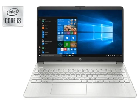 Portátil HP 15s-fq1034np (15.6'' - Processador Intel Core i3