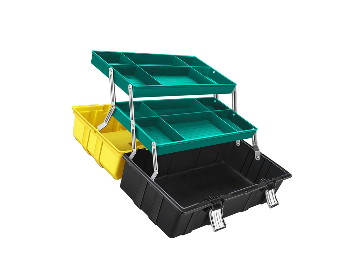 Laxiscreed Caixa De Armazenamento Dobrável Com 3 Camadas Para Organização Versátil