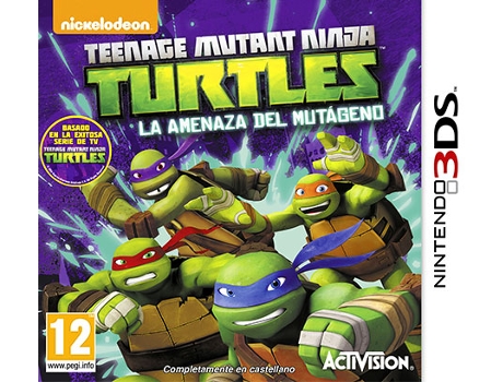 Jogo Nintendo 3DSTeenage Mutant Ninja Turtles