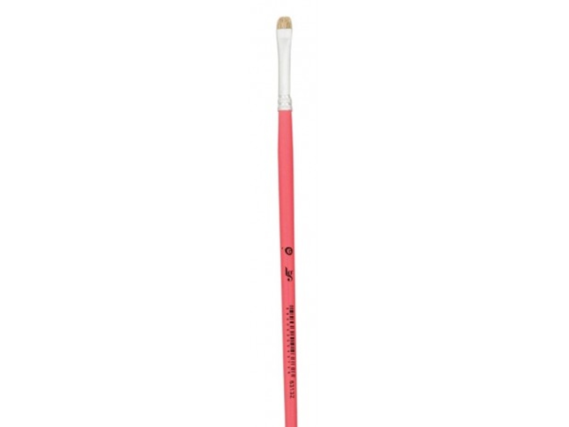 Pincel LG Nº6 Cerda P/Tecido Pelo Curto