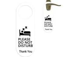 Placa De Porta Não Perturbe – Acrílico Para Escritório