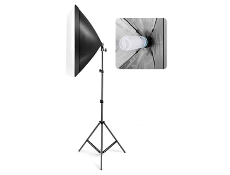Caixa de Luz Iluminação Fotografia Luz Contínua Soft Box 5500K ANDOER
