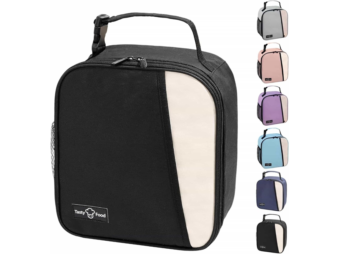 Lancheira Térmica Unissex, Reutilizável, com Grande Capacidade e À Prova de Vazamentos, com Bolso Frontal, Ideal para Trabalho, Escritório BRILVIBERA