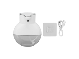 Dispensador Automático de Sabão Recarregável S/MARCA IPX5 de 400ml para Parede Branco