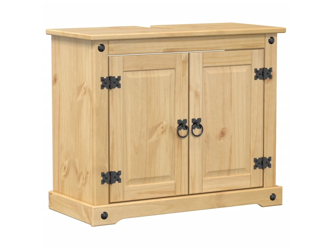 Bathroom Sink Cabinet, Bathroom Sink Cabinets Vidaxl Marrom Madeira De Pinho (n/a)