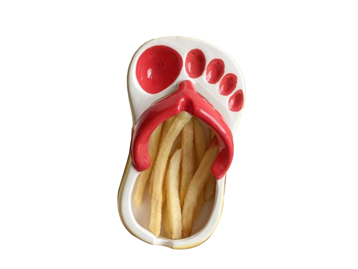 Prato de Batatas Fritas em Cerâmica LAXISCREED