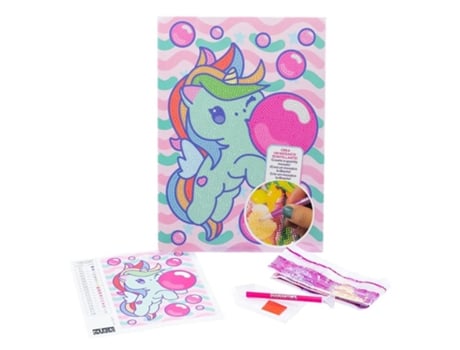 Pintar por Números Unicórnios Diamante Modelos Kawaii 90044 Nicep25