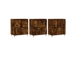Sideboard, Sideboards Vidaxl Marrom Madeira Processada (n/a)