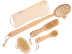 Lurelia Kit De 5 Buchas Vegetais De Banho De Cuidado Corporal, Bucha Vegetal