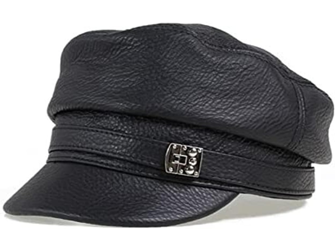 Casquette de beisebol En Cuir Veritable For Homme ajustável Chapeau Camel, XXL SFUSHOS (xx grande vermelho)