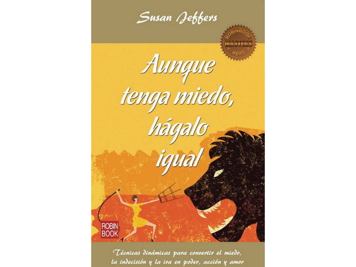 Livro Aunque Tenga Miedo, Hágalo Igual de Susan Jeffers (Espanhol)