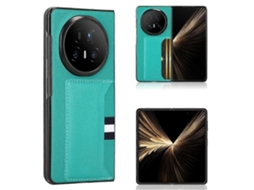 Capa Para Honor Magic V5 5g Com Porta-cartão, Textura De Lichia, Em Couro Pu Pc, Perfeita