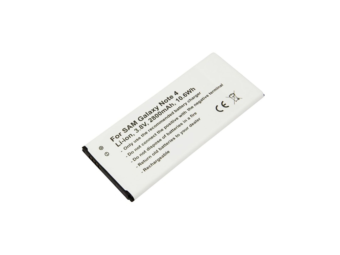 Bateria De Iões De Lítio De 3,8v 2800mah Compatível Com O Samsung Galaxy Note 4 Com Nfc Avizar