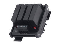 Módulo Relé De Estado Sólido 4p Din Rail Dc Para Dc 3-32v Entrada 5-8a 5-60v Carga