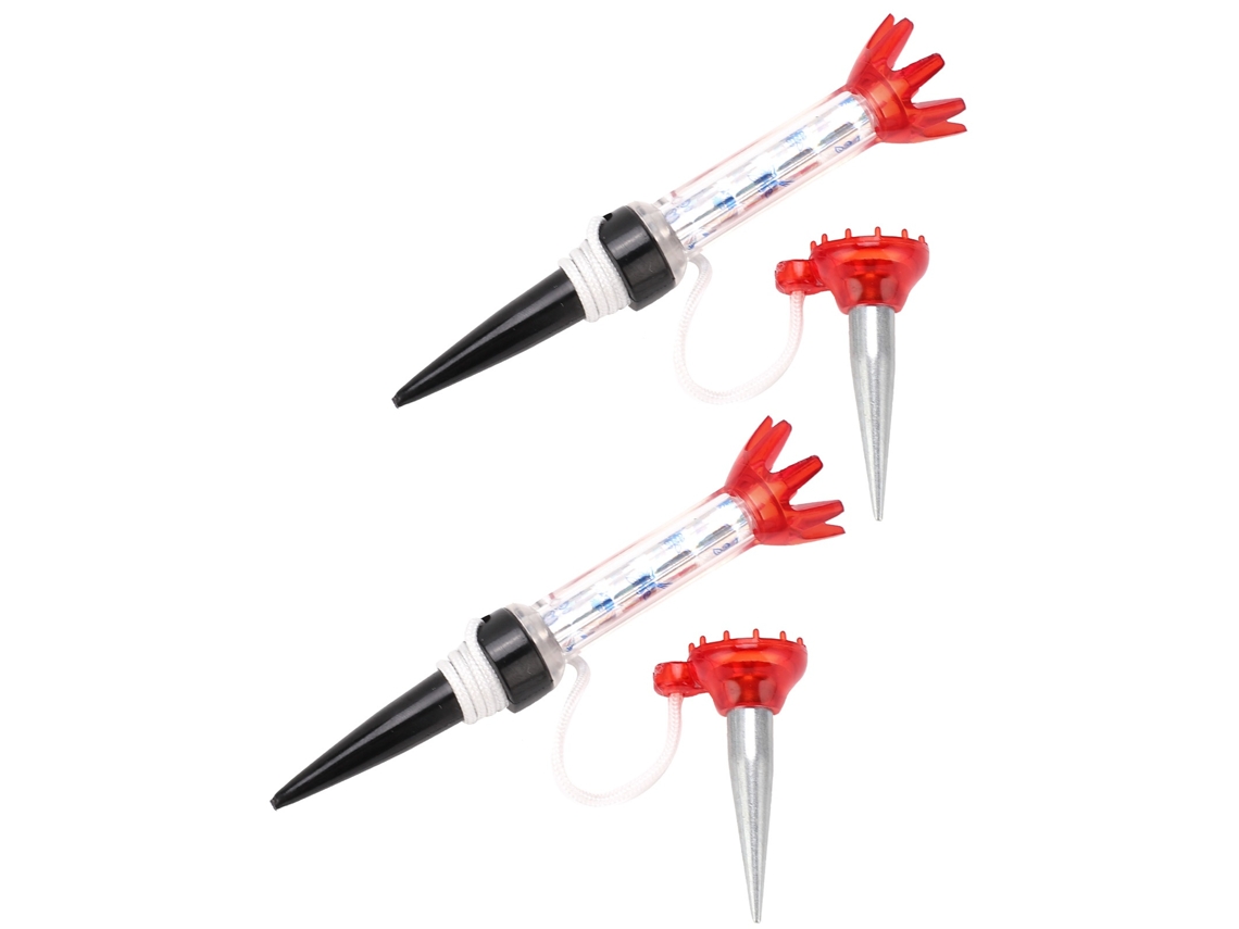 Lurelia Acessório Golfe 2 Suportes Magnéticos Inquebráveis Para Tacos De Golfe, Plástico, Vermelho