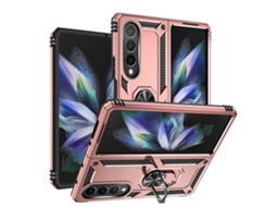 Capa Para Samsung Galaxy Z Fold4 À Prova De Choque Em Tpu + Pc