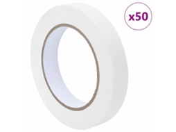 Fitas de Máscara para Pintores 50 Pcs Branco Papel MAISON EXCLUSIVE (19mm x 50m)