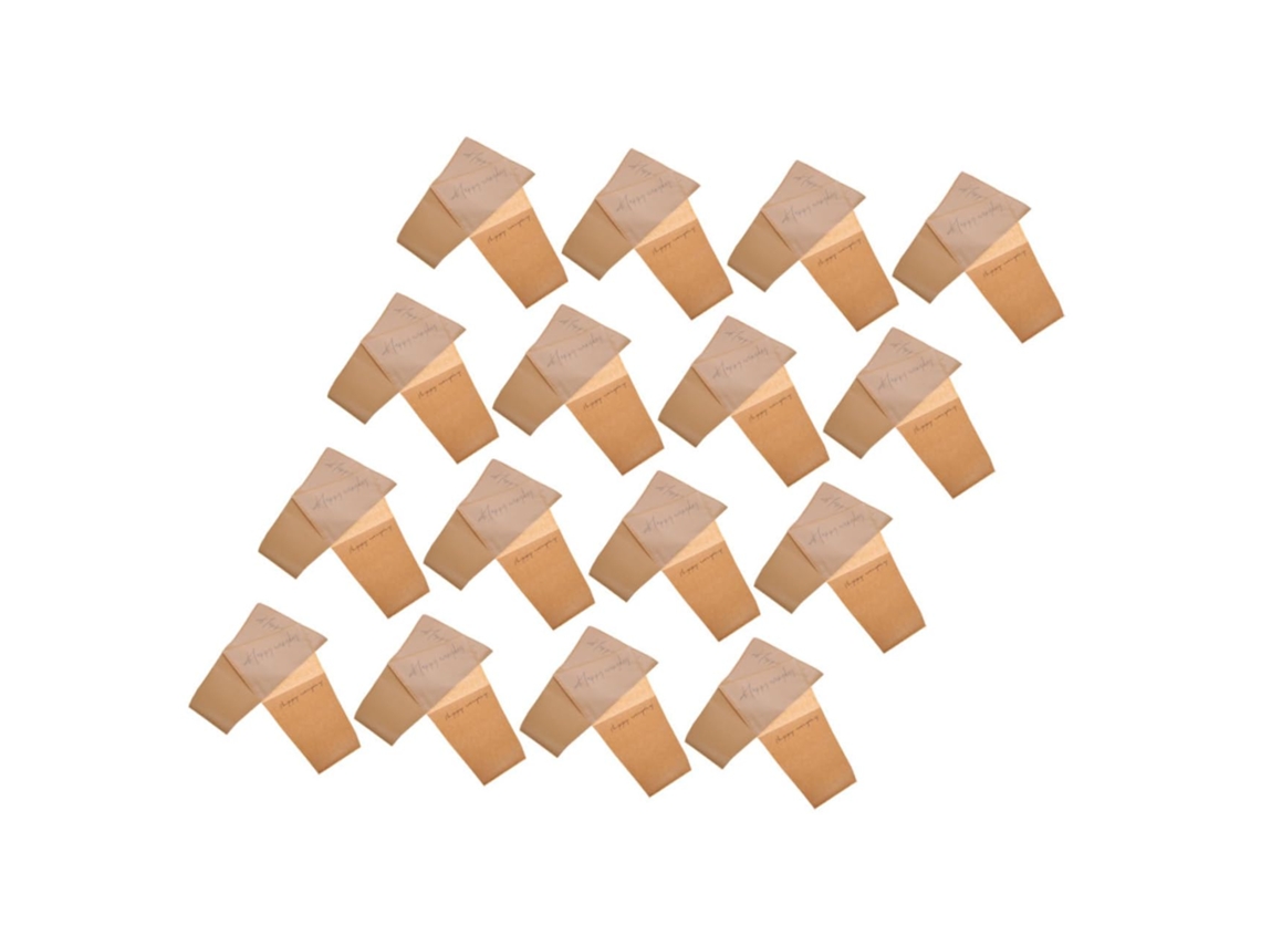 Conjunto De 40 Sacos Kraft Para Embalagem De Flores, Capas Protetoras Para Buquês