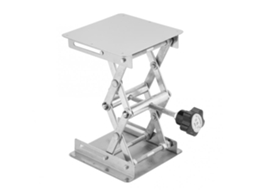 Plataforma de Elevação Laboratorial 100x100mm com Suporte | S/MARCA