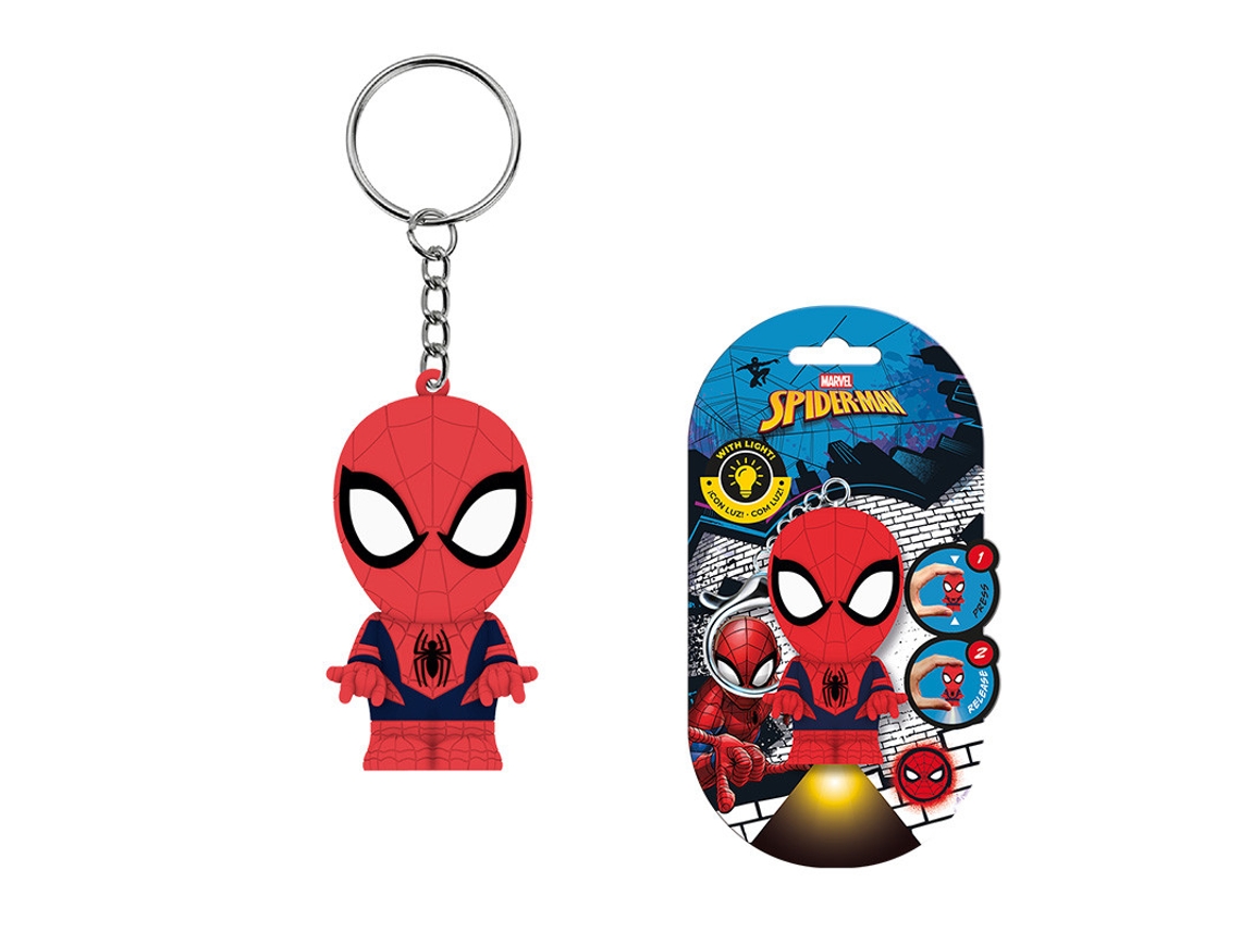 Flashies Figura 3d Con Luz Spiderman