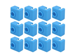 12 Peças Meia De Silicone Capa Bloco De Aquecimento Acessório Impressora 3d Mk7/8/9