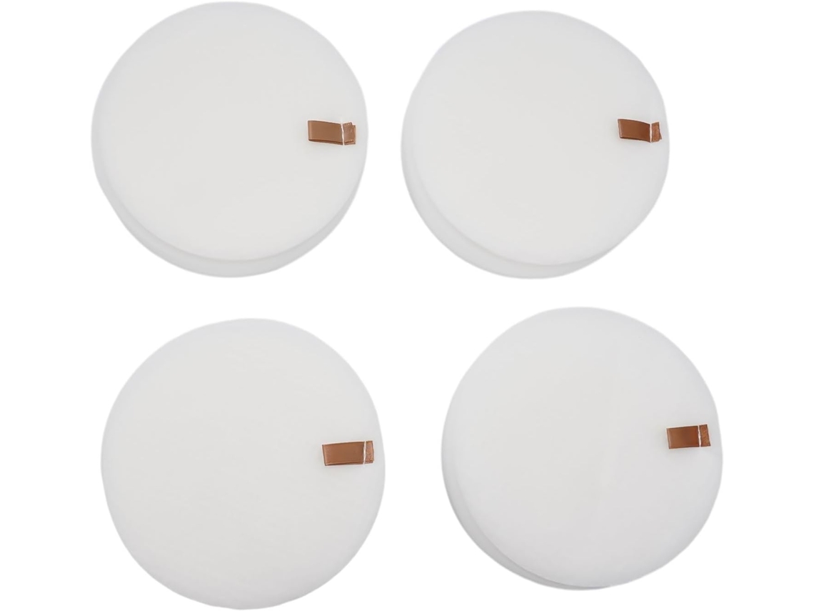 Kit Com 4 Filtros De Espuma E Feltro Compatíveis Os Aspiradores Shark