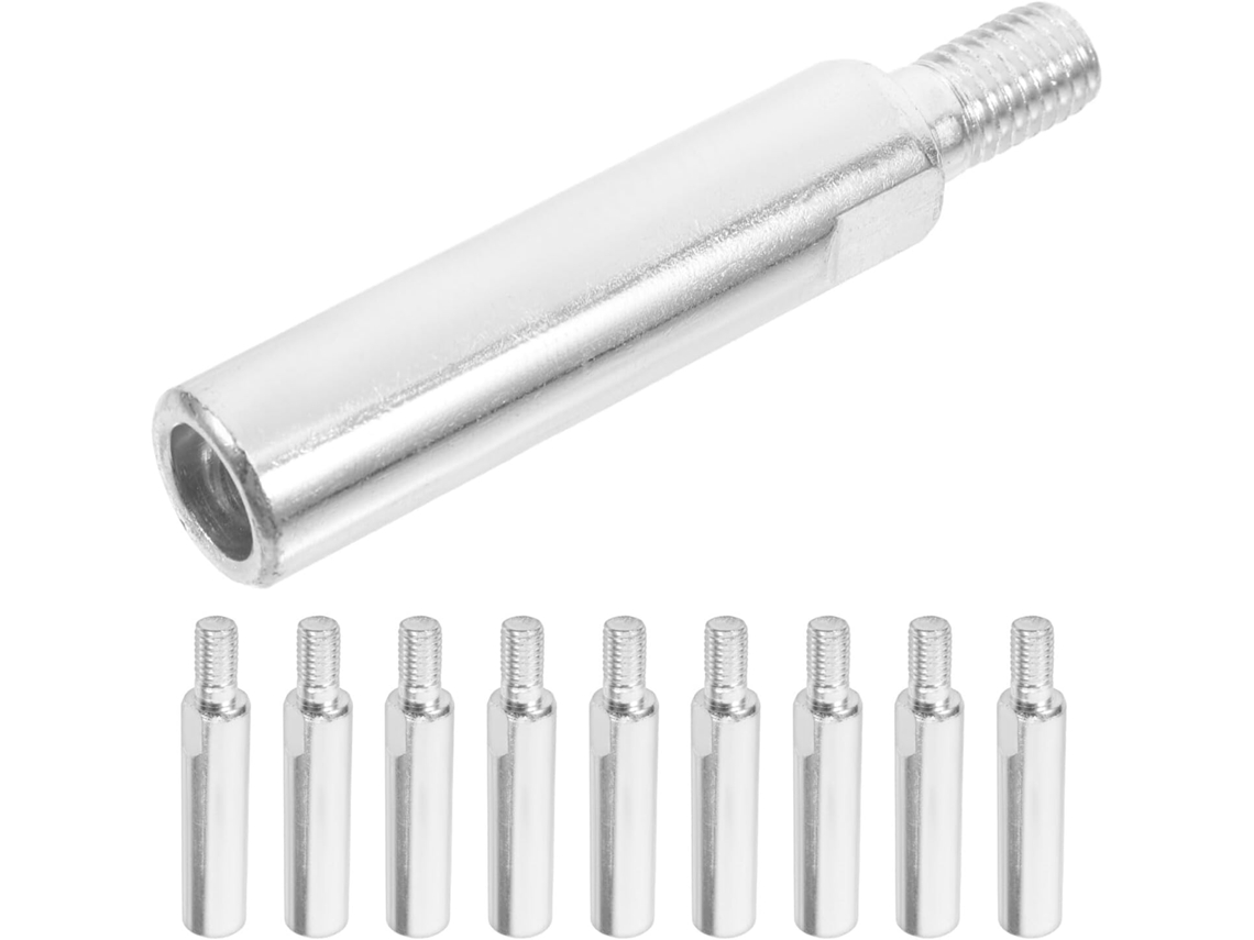 Conjunto de 10 adaptadores de haste para esmerilhadeira angular Imikeya
