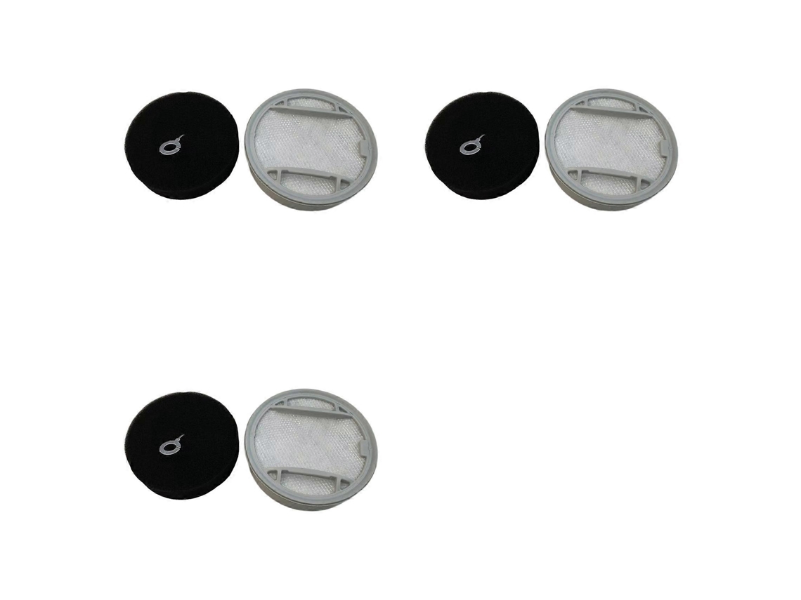 Filtro Philips 3x, Compatível Com 3x Xc5041 / Xc5142 / Xc5043 Sponge Para 5000 Série Aspirador Peças