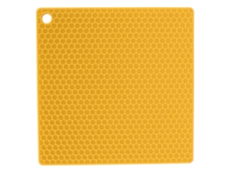 Tapete de Silicone LAXISCREED Antiaderente para Cozinha Amarelo