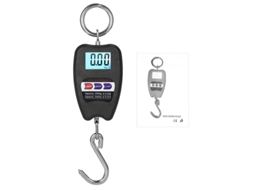 (preta) Balança Digital Industrial De 200 Kg Com Gancho