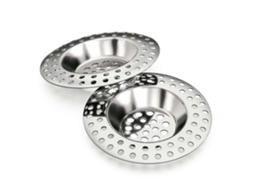 Conjunto de Filtros de Drenagem, Aço Inoxidável de Alta Qualidade, Anti oxidação, Filtro Eficiente, 2 Unidades