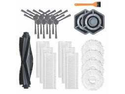 22 Peças De Reposição Escova De Rolo Escova Lateral Filtro Hepa Para Aspirador De Pó Robô N9+ Acessório