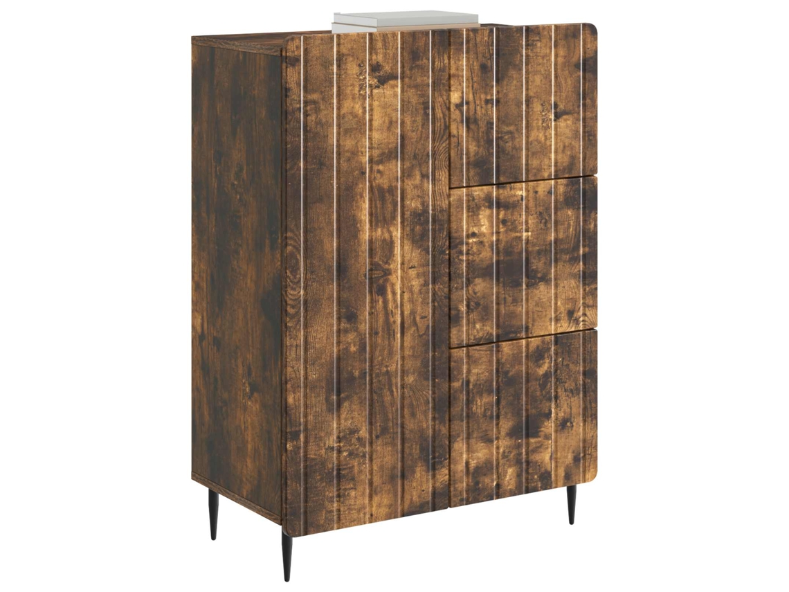 Buffet Carvalho Fumado 66x34,5x91,5 cm Derivados de Madeira MAISON EXCLUSIVE