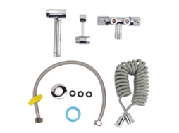 Conjunto Bidet Latão com Válvula Anti fuga para Lavagem Íntima