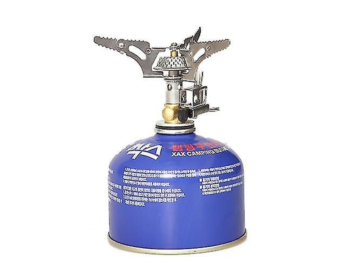 Fogão A Gás De Porcelana Para Acampamento, Fogão Portátil Dobrável, Mini Fogão De Bolso Para Áreas Externas Slowmoose