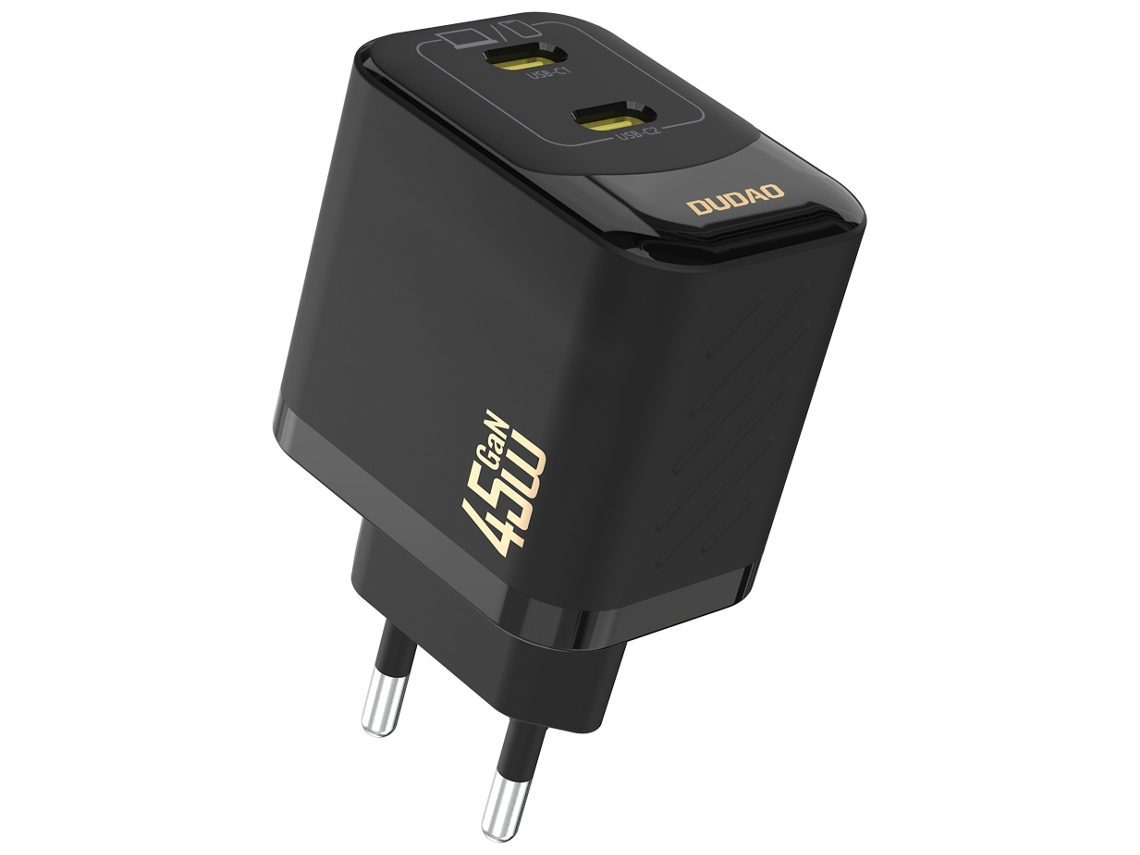 Adaptador A28peu 45 Watts 2xusb-c Preto