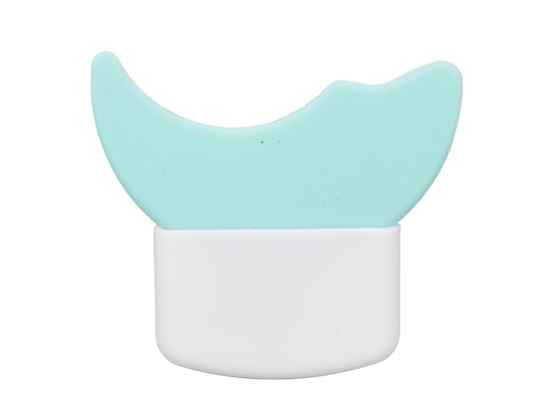 Protector Portátil De Aplicador De Máscara Para Pestañas Y Guarda Delineador Con Curvas Duales Y Mango Ergonómico
