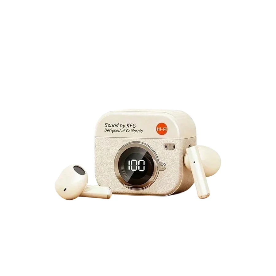 Fones De Ouvido Bluetooth Tws Para Jogos (brancos), Com Cancelamento De Ruído, Graves De Alta Fidelidade E Microfone.