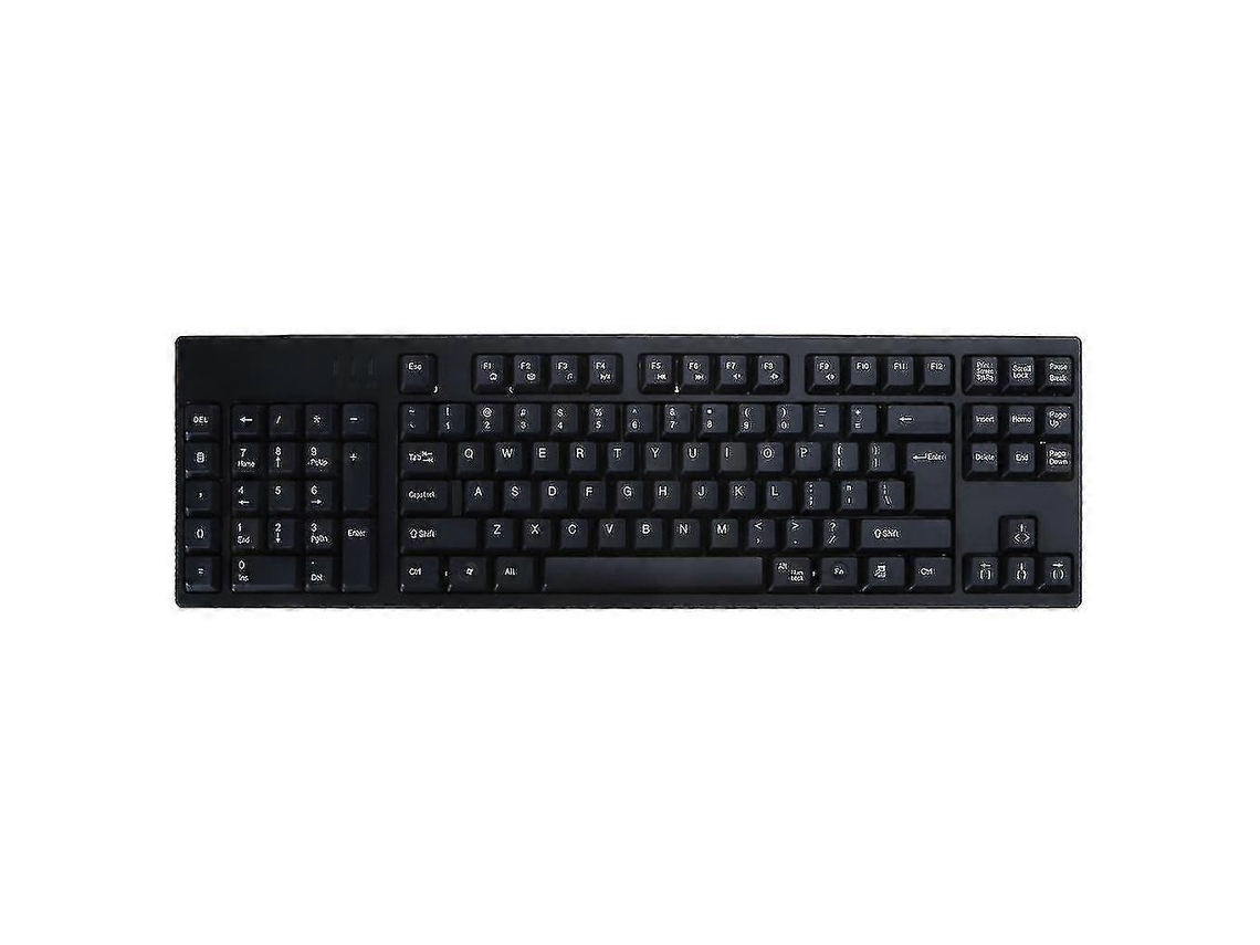 Teclado Ergonômico Para Canhotos Com Teclado Numérico Integrado E Conectores Usb Everley891