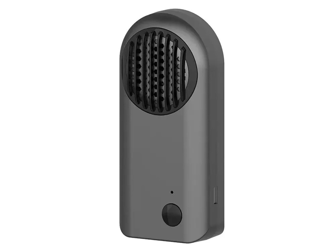 Eliminador De Odores Para Geladeira Eletrônica Inteligente Car Eliminator, Purificador De Ozônio (cinza Escuro) (preto)