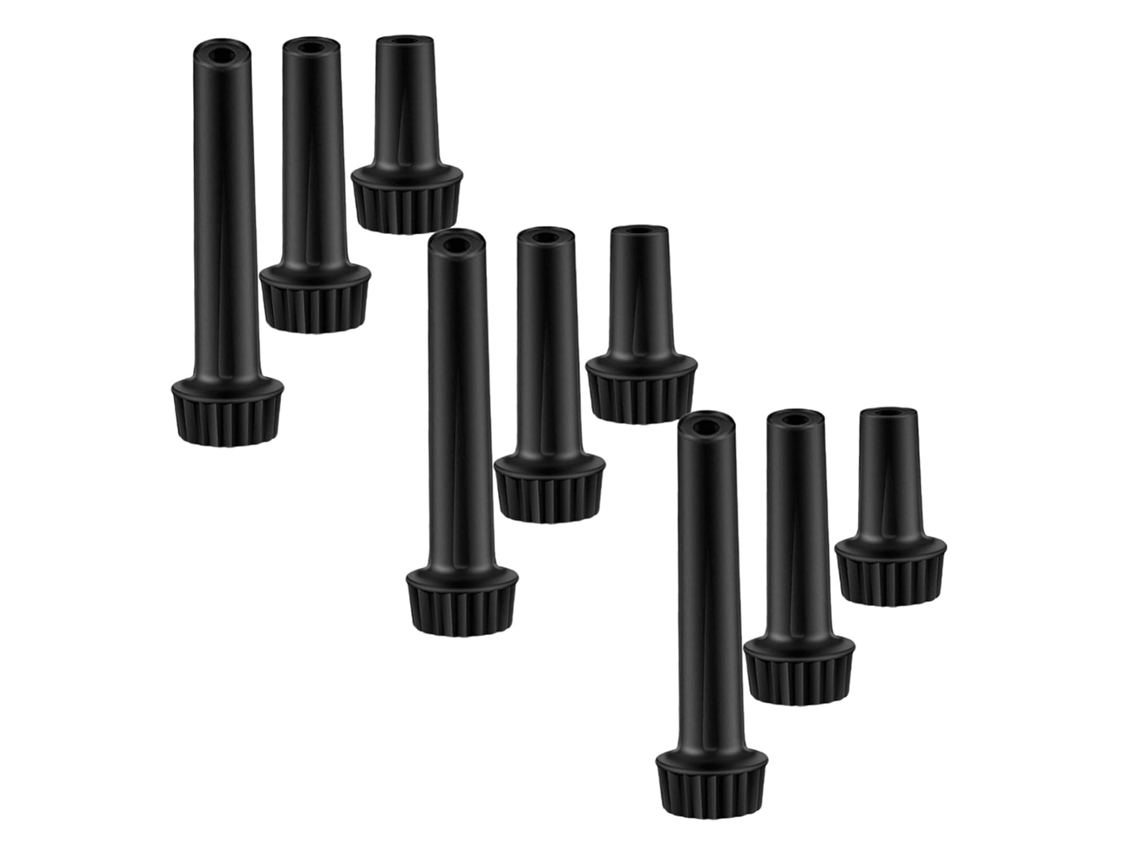 Shineofi Conjunto De 9 Botões Interruptores Para Lâmpadas Com Soquete E26, Kit De Reparo Em Plástico Resistente Para
