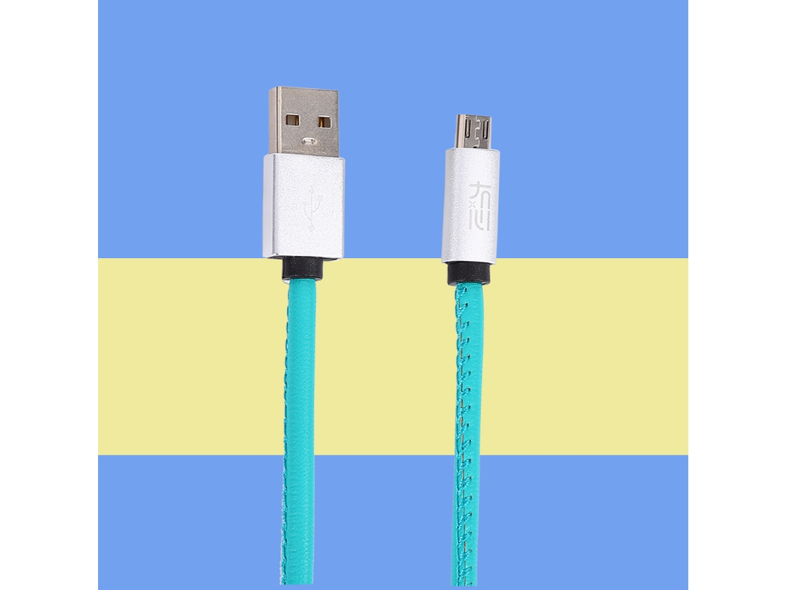 Cabo de Dados LAXISCREED Couro Puro Micro Interface