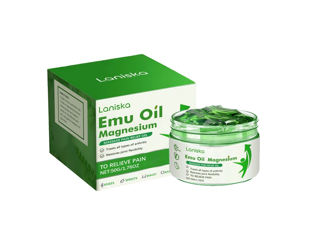 Gel para Massagem de Joelho com Fórmula Suave Leve e Confortável