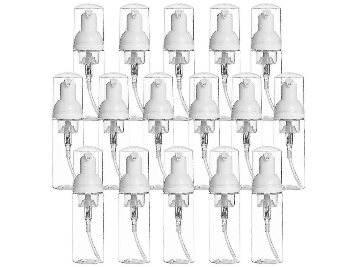 Pacote Com 18 Garrafas De Espuma Recarregáveis ​​de 2 Oz Com Bomba Ideais Para Viagens, À Prova De Vazamentos, Duráveis, Perfeitas VONKELIOS