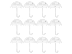 Caixas de Doces em Forma de Guarda-chuva Plásticas para Festas Casamentos Decoração com S/MARCA