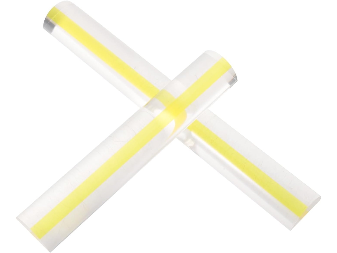Conjunto De 2 Réguas De Aumento Em Acrílico Transparente De 15 Cm (6