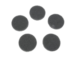 Conjunto De 5 Discos De Lixa 75mm Autoadesivos Da Laxiscreed Para Polimento E Limpeza