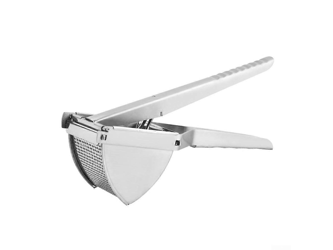 Amassador E Espremedor De Batatas Robusto Em Aço Inoxidável Com Capacidade Extra Grande E Cabo Ergonômico.